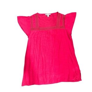 Counterparts Flutter Sleeve Woman’s Blouse Top (closet)